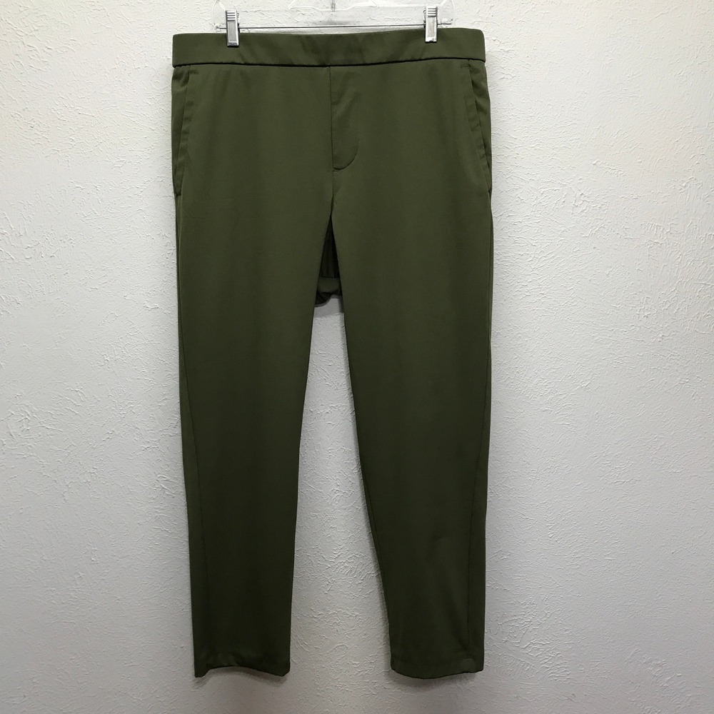 Bonobos WHFQ Pants Mens XL Regular Olive Green Casual Tech Drawstring 27690